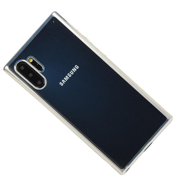 Samsung Galaxy Note10+ - Stötdämpande Silikonskal (FLOVEME) Silver Silver