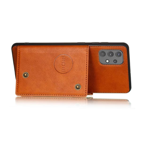 Samsung Galaxy A32 - Cover med kortholder Ljusbrun