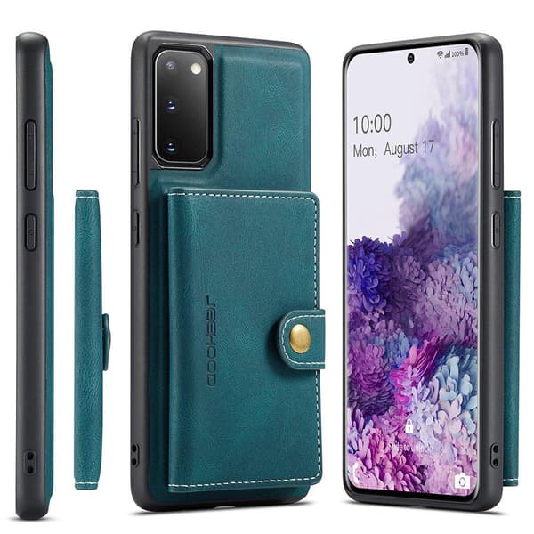 Samsung Galaxy S20 FE - Etui med kortholder Röd