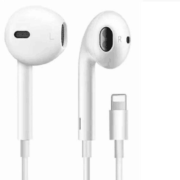 Smarta Earpods/Hörlurar/headset Lightning-ingång (BLUETOOTH) Vit