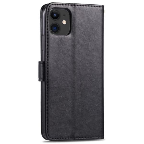 iPhone 12 Mini Fodral med Kortfack & Magnetlås Brun