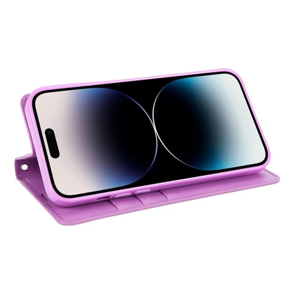 iPhone 16 Plus - Lyxigt och Funktionellt Mill Plånboksfodral Röd
