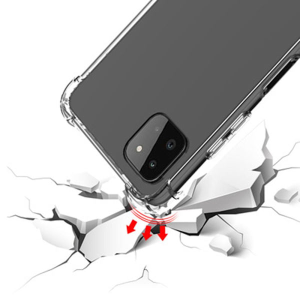 Samsung Galaxy A22 5G - Skyddsskal FLOVEME Genomskinlig