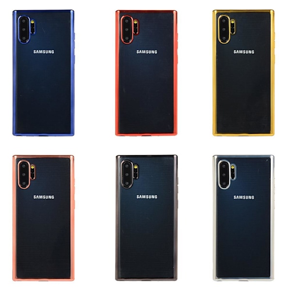 Samsung Galaxy Note10+ - Stötdämpande Silikonskal (FLOVEME) Roséguld