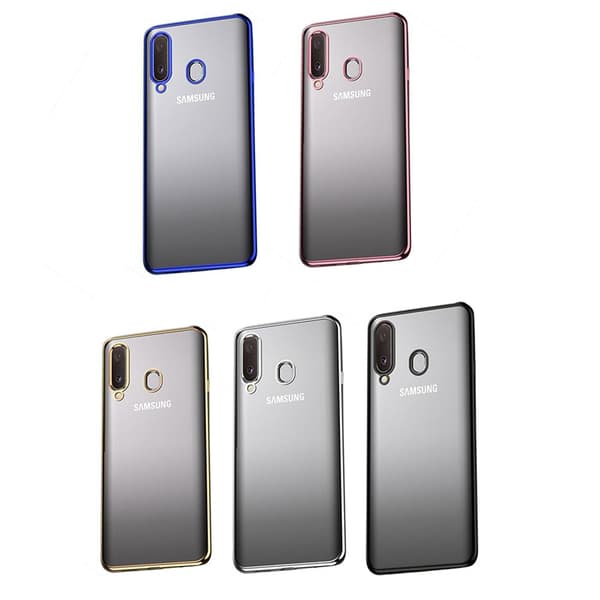 Samsung Galaxy A20E - Floveme Silikonskal Guld Guld