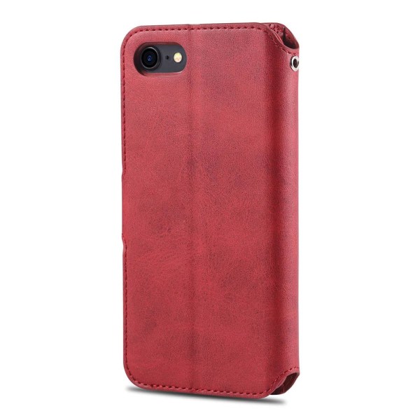 iPhone 6/6S - Effektfullt Yazunshi Pl�nboksfodral Röd