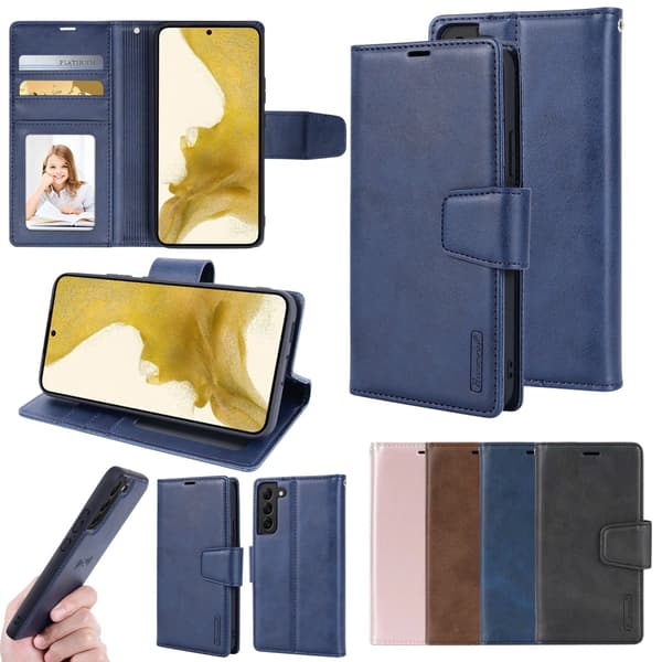 Samsung Galaxy S22 Plus - HANMAN Lommebokdeksel Brun