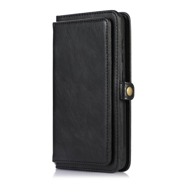 A54 5G - Luksus lommebokveske i skinn med 2 kortspor Black