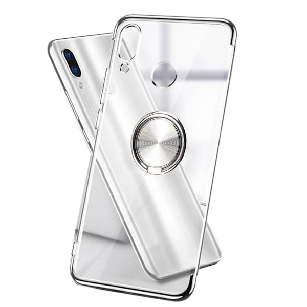 Huawei P20 Lite - Stilrent Skyddsskal i Silikon (Floveme) Silver