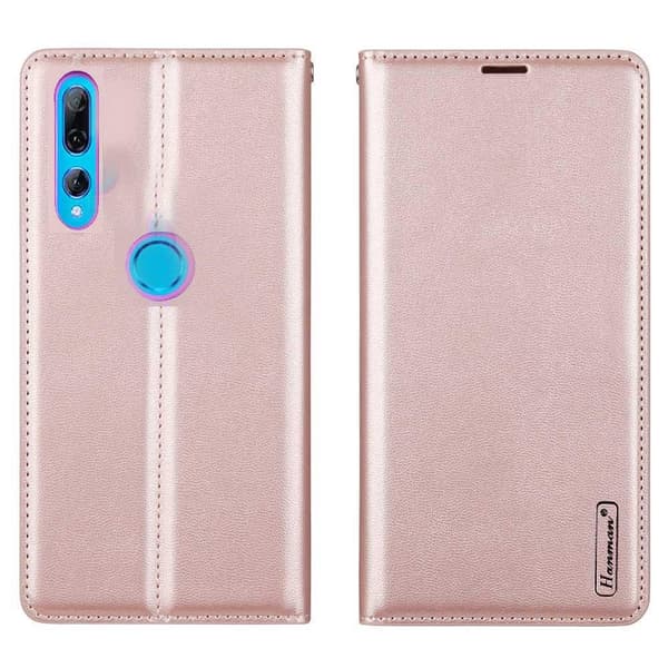 Huawei P Smart Z - Effektivt stilfuldt pungetui Guld