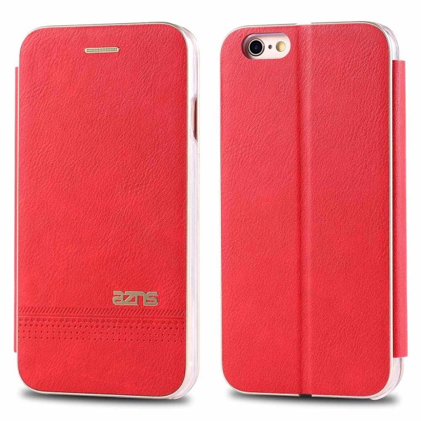 iPhone 8 - Beskyttende effektivt lommebokdeksel Röd