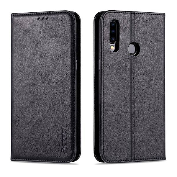 Samsung Galaxy A20S - Stilrent Plånboksfodral Ljusbrun