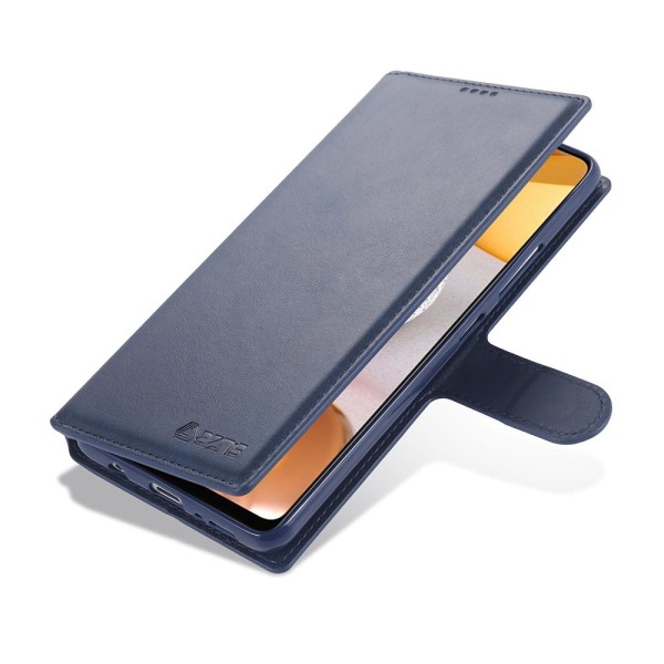 Samsung Galaxy A12 - Praktisk AZNS Wallet Case Röd