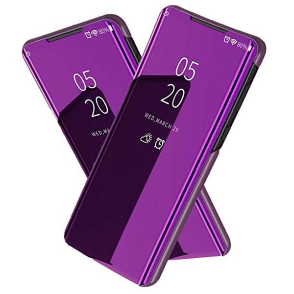 Samsung Galaxy S21 Ultra - Etui LEMAN Lilablå