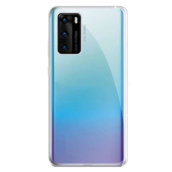 Huawei P40 - Floveme Silikonskal Transparent/Genomskinlig