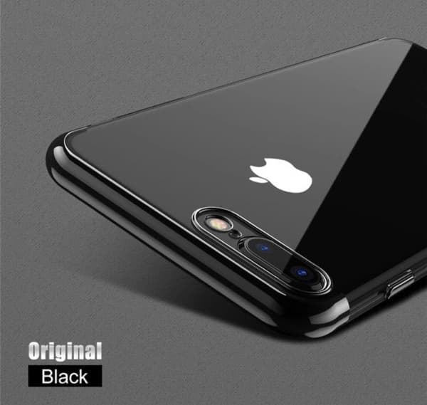iPhone 8 - Stilrent Silikonskal från FLOVEME Silver