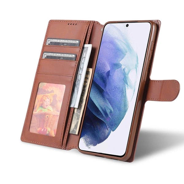 Samsung Galaxy S21 - AZNS Wallet Case Svart