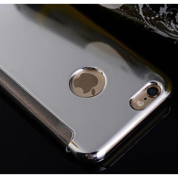 iPhone 6/6S - LEMAN Stilig Clear View-deksel (ORIGINAL) Petrol