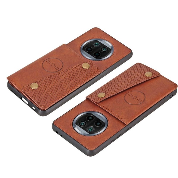 Xiaomi Mi 10T Lite - Skal med Korthållare Grå