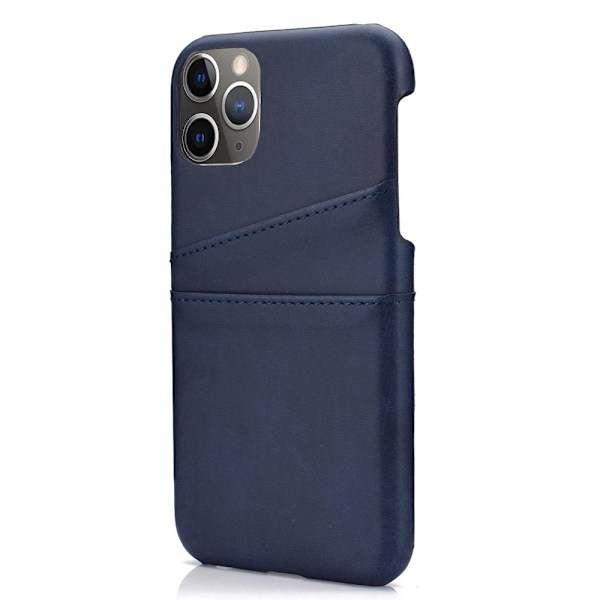 iPhone 16 Pro Max - LEMANS Skal - Smidig Kortförvaring Blå
