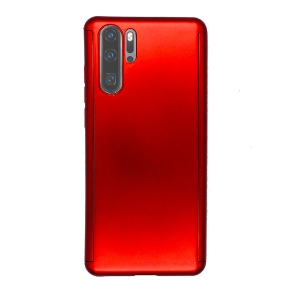 Huawei P30 Pro - Beskyttende stilig FLOVEME 360-deksel Röd