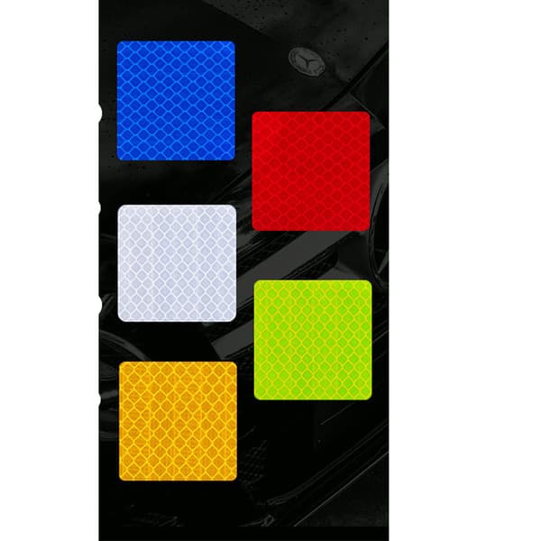 5-Pack Fyrkantiga Reflex Remsor Vit