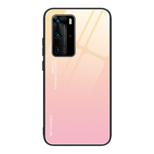 Huawei P40 Pro - Skyddsskal (NKOBEE) Blå/Rosa