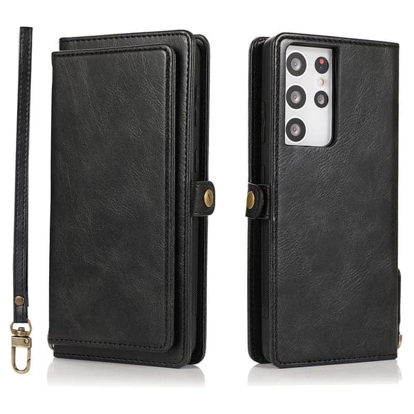 Samsung Galaxy S21 Ultra - 2-1 Pung etui Roséguld