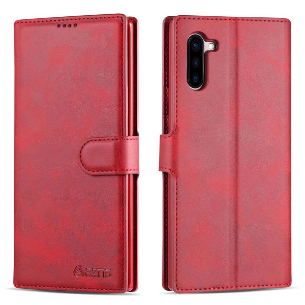 Samsung Galaxy Note10 - Praktiskt Yazunshi Plånboksfodral Grå Grå