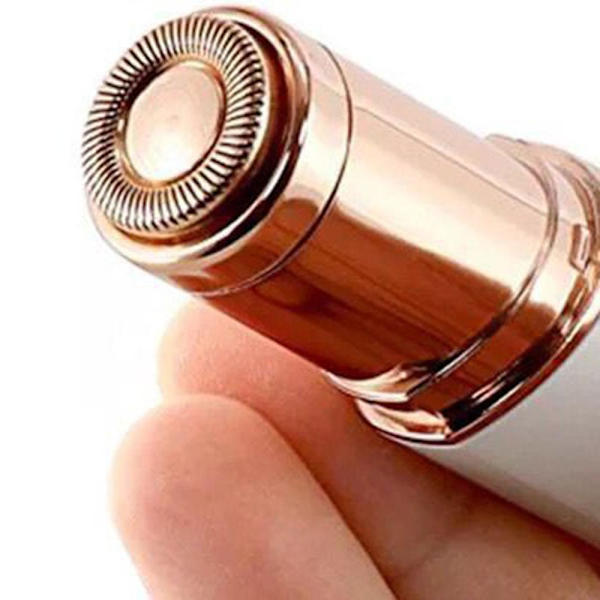 Elegant Praktiskt Läppstift Epilator Vit