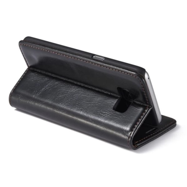 CASEME Stilig lommebokdeksel til Galaxy S8 Vit