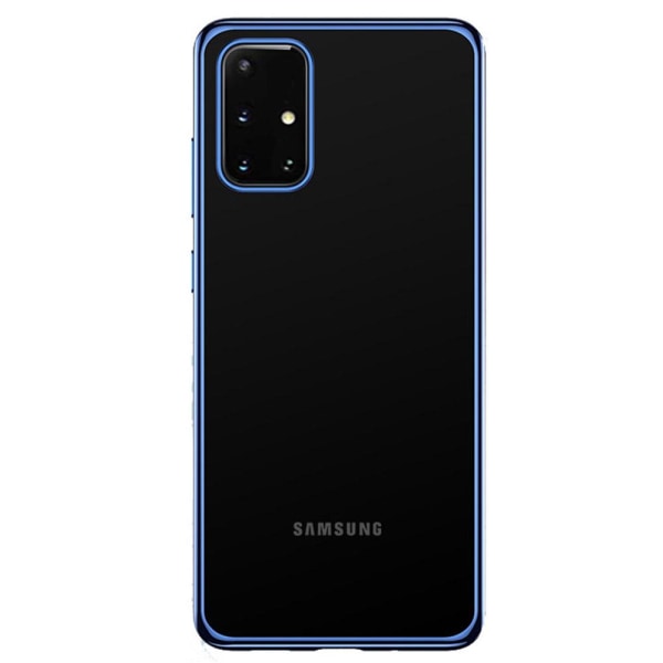 Samsung Galaxy A71 - Silikonikotelo FLOVEME Roséguld
