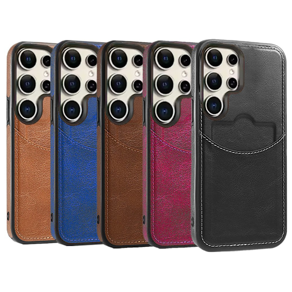 Samsung Galaxy S23 Ultra Kortfodral - Skydd & Funktion i Ett Blå