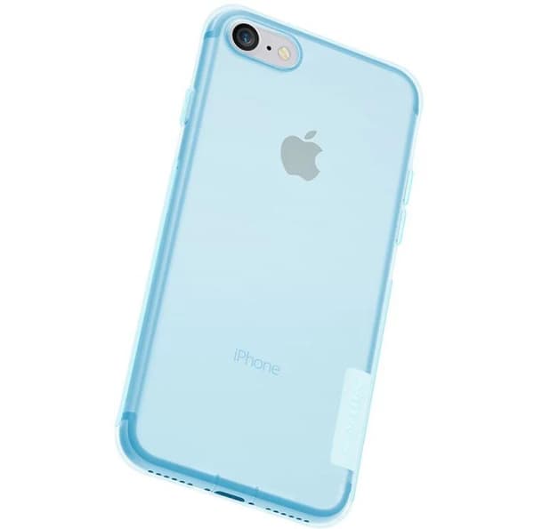 Elegant Stilrent Skal Nillkin Original för iPhone 8 Plus Blå Blå