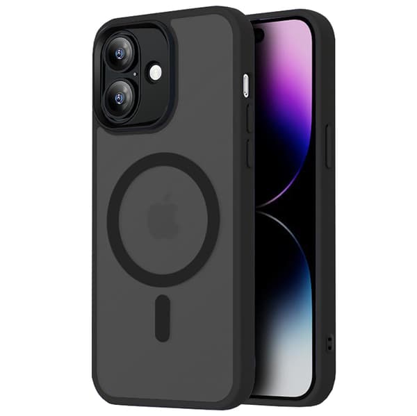 iPhone 16 Plus Skal - Förvara Snyggt & Säkert med Stil Mörkblå