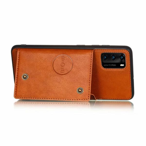Huawei P40 Pro - Retro Cover Mörkblå