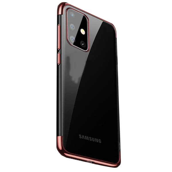 Samsung Galaxy A51 - Silikonskal Röd