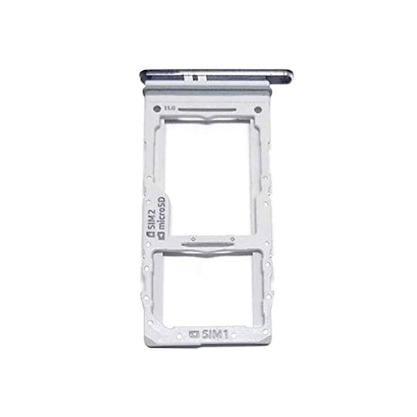 Samsung Galaxy S20 Reservdel Dual Sim-Kortläsare Silver