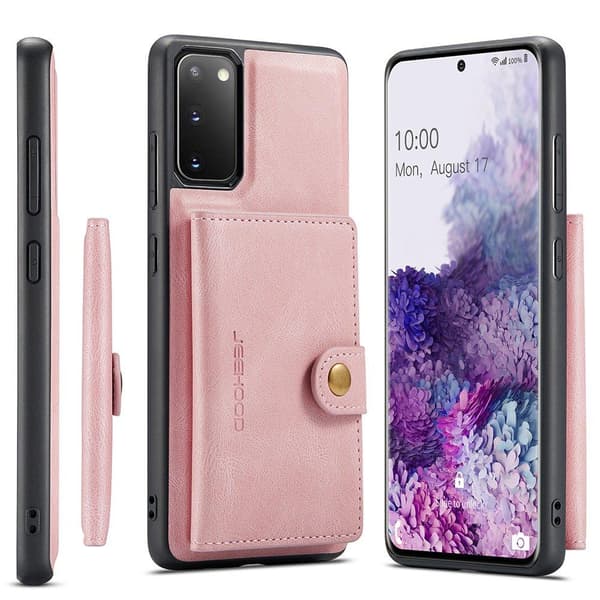 Samsung Galaxy S20 FE - Etui med kortholder Grön