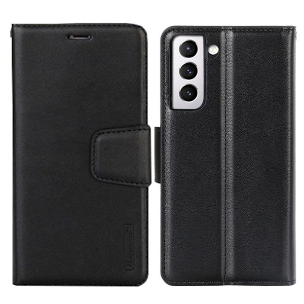 Samsung Galaxy S21 Plus - Hanman Plånboksfodral Rosaröd