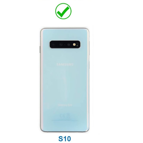 Samsung Galaxy S10 Reservdel Dual Sim-Kortläsare Svart