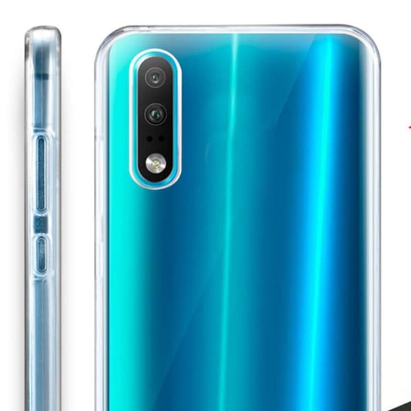 Huawei P30 - Heltäckande Skyddande Silikonskal (NORTH) Rosa