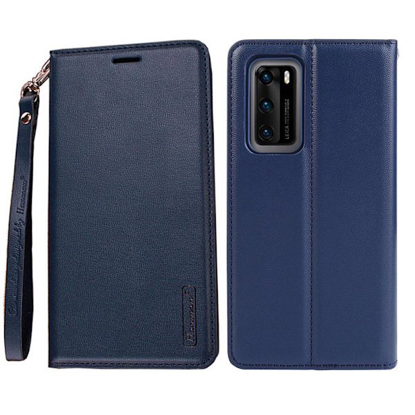 Huawei P40 - (Hanman) Plånboksfodral Svart