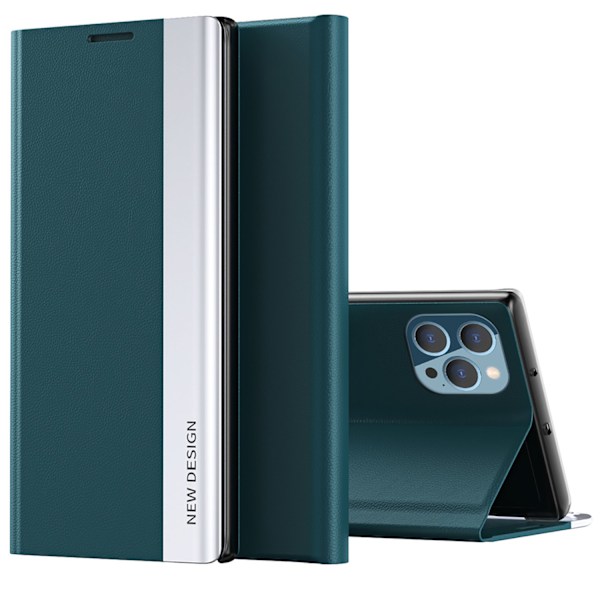 iPhone 13 Pro Max & 12 Pro Max - Elegant Fodral med Kickstand Rosa