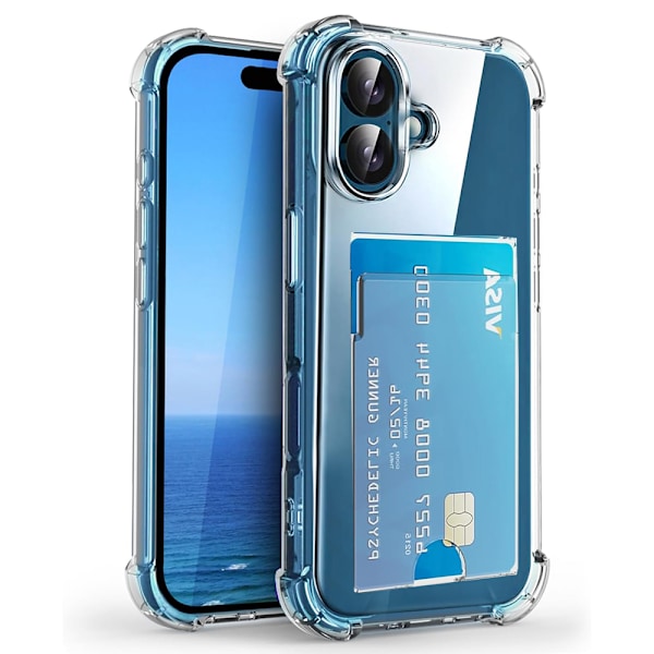 iPhone 16 Plus - Stöttåligt Silikonskal från Leman!