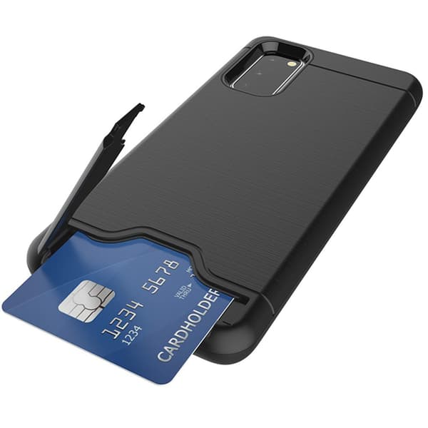 Samsung Galaxy S20 - JENSEN Cover med kortrum Green Grön