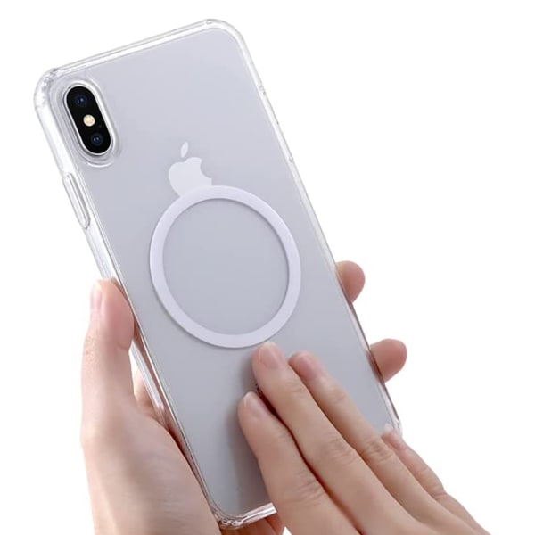 iPhone X/Xs - Skal Magnetiskt Genomskinlig