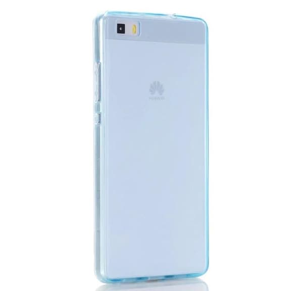 Huawei P9 - Dubbelsidigt Silikonfodral med TOUCHFUNKTION Guld