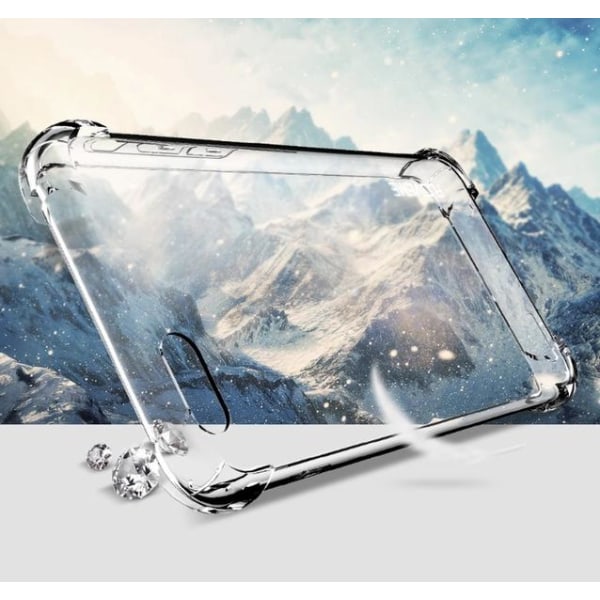 Praktiskt Stilrent Silikonskal iPhone 7 Drop-proof Anti-crash Guld