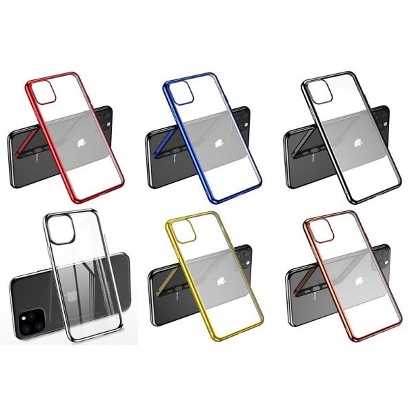 iPhone 11 Pro - Stilsäkert Effektfullt Silikonskal (LEMAN) Blå